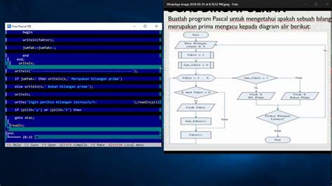 Program Pascal Bilangan Prima YouTube