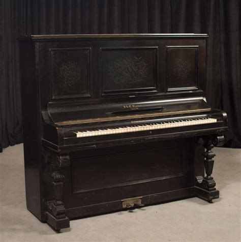 Fischer Eastlake Victorian Style Upright Piano Antique Piano Shop