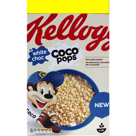 Kelloggs Coco Pops White Choc Britannialk