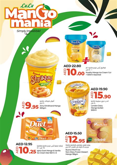 Lulu Hypermarket Mango Mania In Uae Abu Dhabi Till Th May