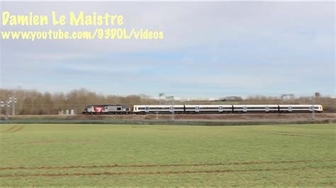 Class 37 Cepheus No 37884 Dragging 465 No 465919 At Irchester