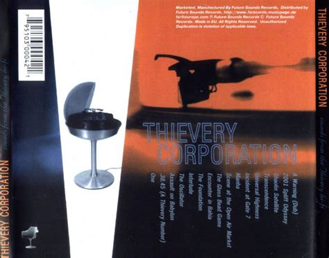 Car Tula Trasera De Thievery Corporation Sounds From The Thievery Hi