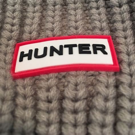 Hunter boots Logos