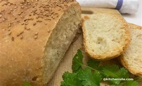 Semolina Bread Recipe - KitchenVile