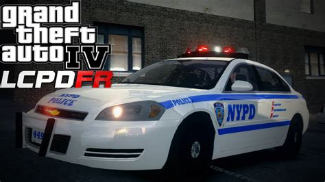 GTA IV LCPDFR 1 1 DAY 89 NYPD CHEVROLET IMPALA PATROL YouTube