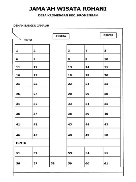 Denah Bus Pdf