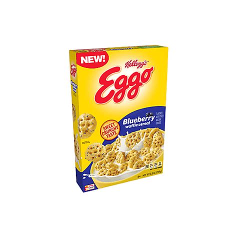 Kellogg's Eggo Blueberry Waffle Cereal | Cereal | Martins - Emerald