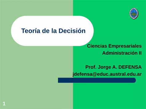 PPT PPT Expo 1 Toma De Decisiones DOKUMEN TIPS