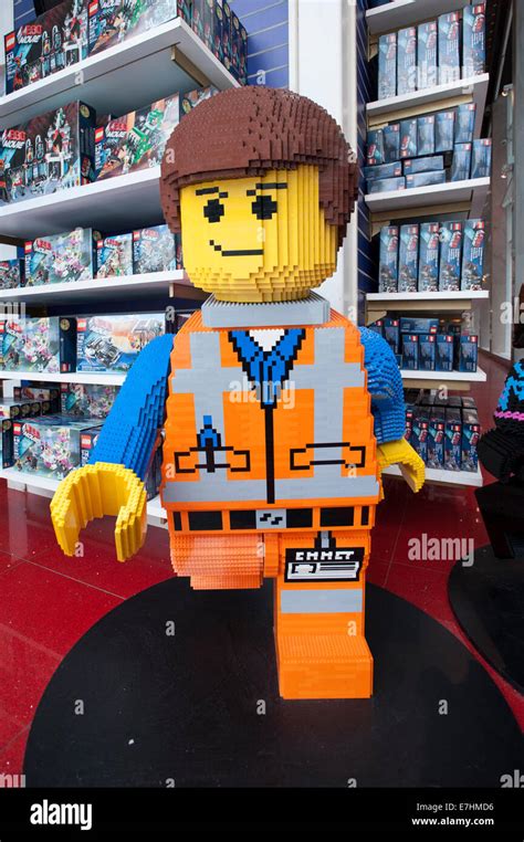 Lego Movie. Emmet Stock Photo - Alamy