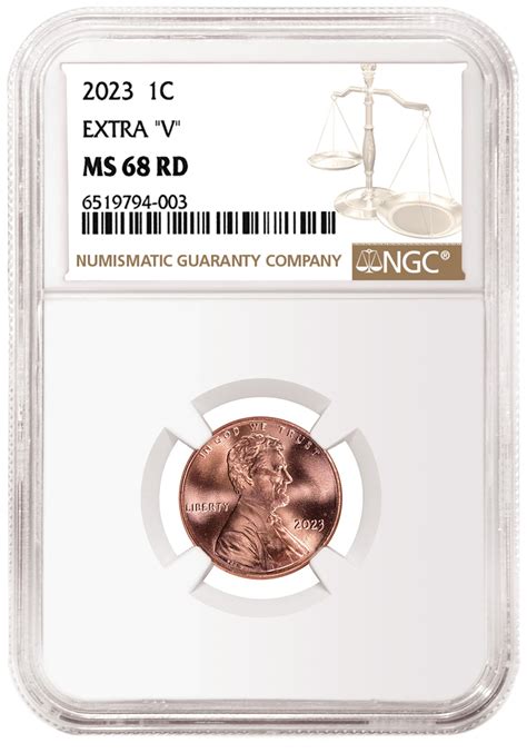 Face Value 2023 Lincoln Cents NGC