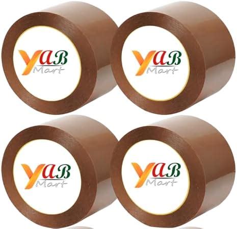 YAB MART Brown Packing Tape 3 Inch 100 Meter Brown Cello Tape