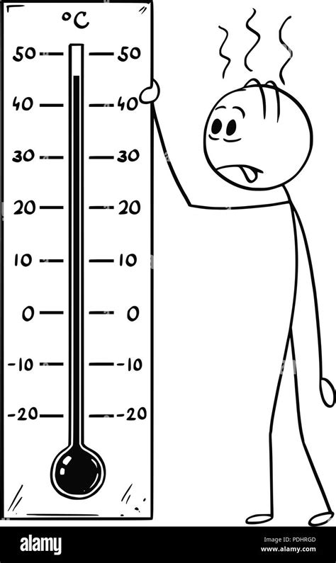 Cartoon Hot Thermometer Hi Res Stock Photography And Images Alamy