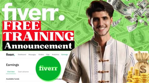 How To Make Money On Fiverr Announcement About Free Training Of Fiverr Fiverr Complete