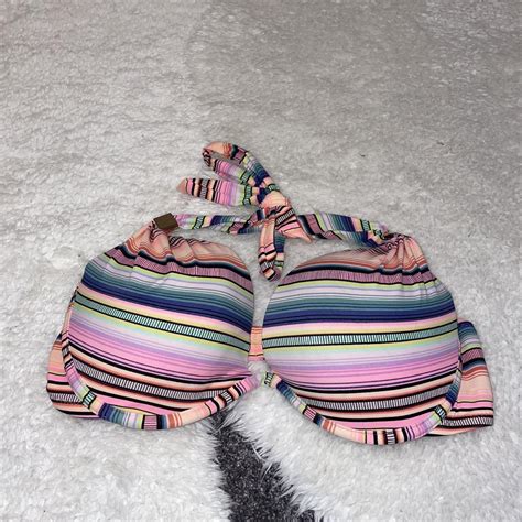 Victoria Secret Padded Bikini Top Can Fit Depop
