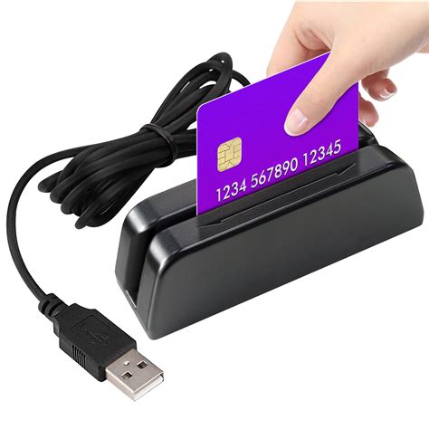 Portable Small Business Debit Mobile Usb Card Swiper Msr123 Credit Card