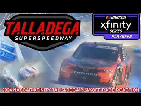 NSR 2024 NASCAR XFINITY TALLADEGA PLAYOFF RACE REACTION SAMMY