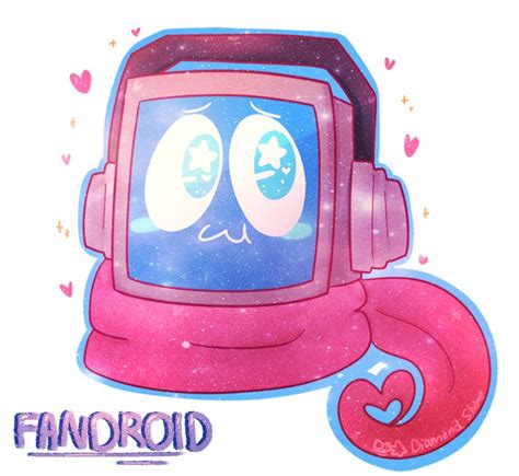 Fandroid Is Cute Like Rlly Cute By Diamondshine107 Cute Cartoon