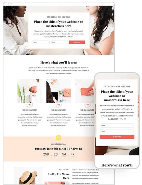 ChicBoss Sales Funnel Templates Kit For Elementor WordPress Bluchic