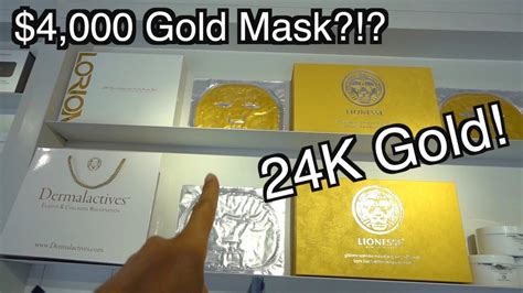 La Lifestyle 24k Gold Facial Mask Youtube