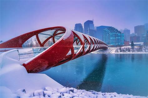 Calgary Peace Bridge 4k Wallpapers - Wallpaper Cave