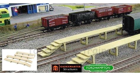 Gaugemaster GM407 Fordhampton CarriaGE Platforms OO Scale At TopSlots