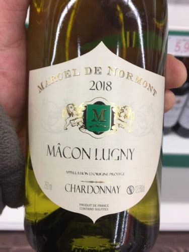 Marcel de Normont Mâcon Lugny Vivino Australia