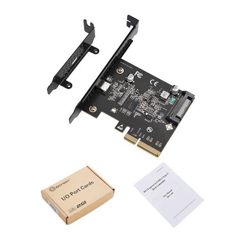 Placa De Expanso Pcie Gen3 X4 20GBps USBC 32 KaBuM