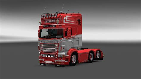 Scania RJL S Verbeek Skin V1 0 ETS2 Mods Euro Truck Simulator 2