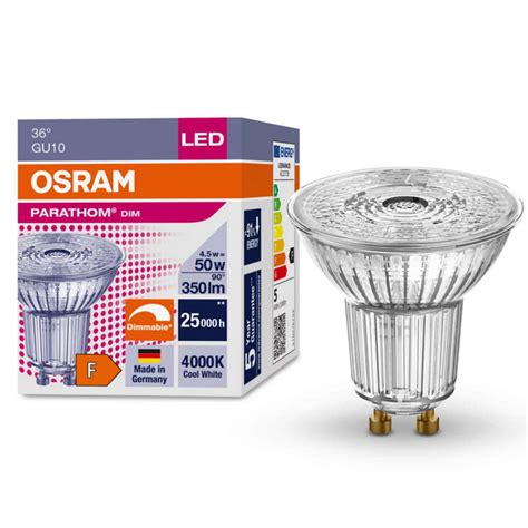 Димируема LED луничка Osram Parathom PAR16 DIM 36 4 5 W 4000K GU10