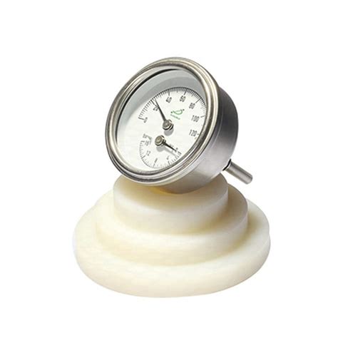 Dial Pressure Gauge And Thermometer WHT 12SS Shanghai QualityWell