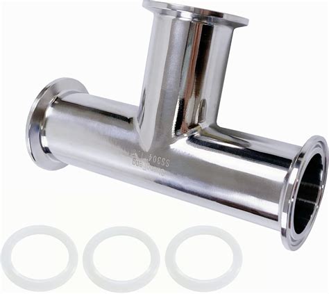 Amazon ShengFeng 1 Tri Clamp Tee 3 Way Stainless Steel 304