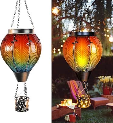 Gadgy Solar Hanging Lanterns Set Of Solar Hanging Lanterns Solar