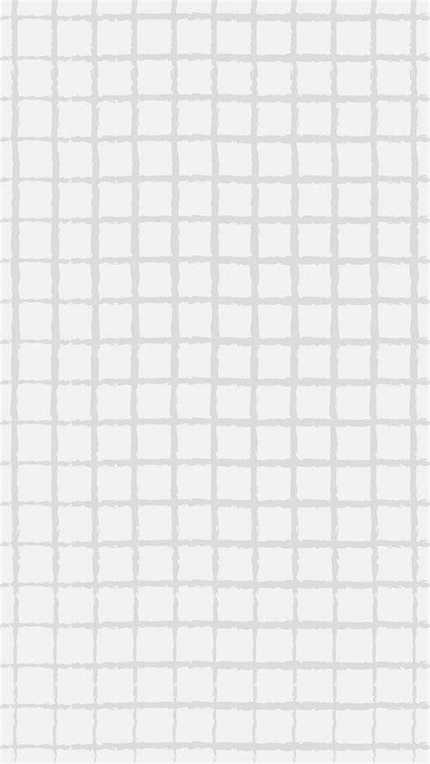 White grid pattern mobile wallpaper | Premium Photo - rawpixel