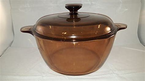 Corning Vision Visions L Round Dutch Oven With Lid Cookware