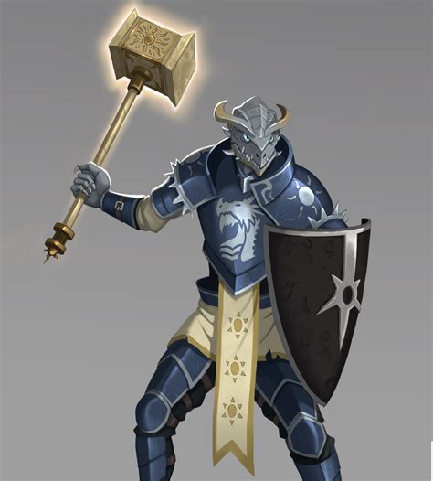 Oc Art Erebor Dragonborn Paladin Rdungeonsanddragons