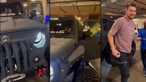 Luka Doncic Drives An Apocalypse HellFire Jeep 6X6