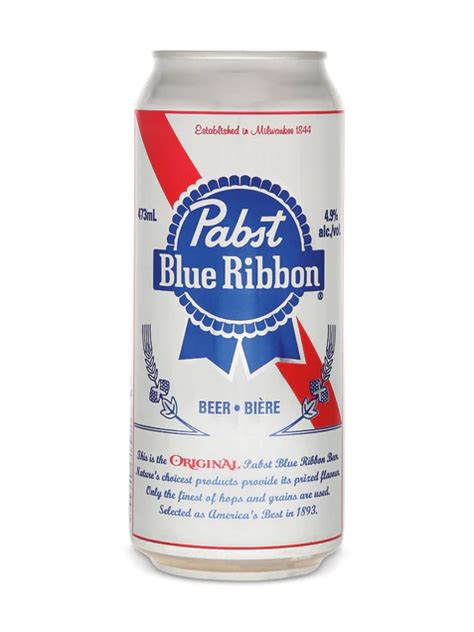 Pabst Blue Ribbon 4 9 710ml Can Urban Cellars Moose Jaw