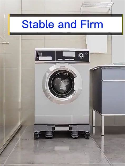 【universal Base】load Bearing 700kg Adjustable Washing Machine Stand