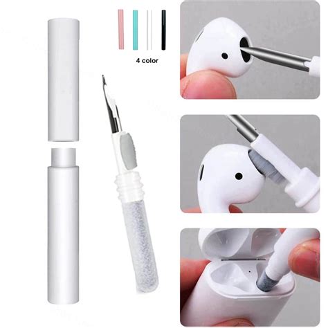 Bluetooth Earphones Cleaning Tool For Airpods Pro 3 2 1 Durable Earbuds