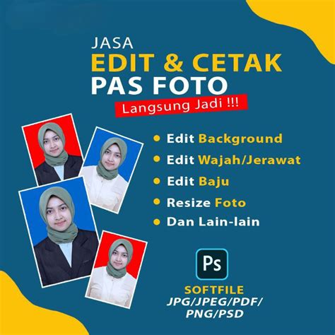 Jual Jasa Edit Pas Foto Shopee Indonesia