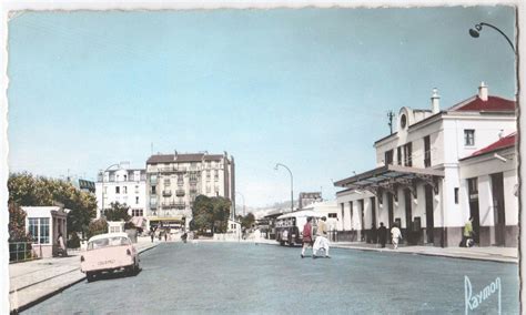 Argenteuil 95 ARGENTEUIL La Place De La Gare Carte Postale Ancienne