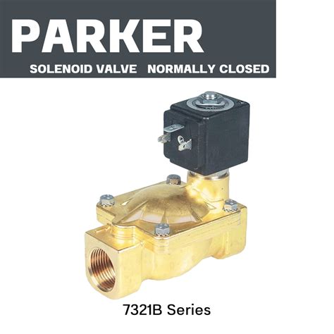 Parker Solenoid Valve 7321b Nc Pneutecthai