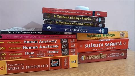 Bams First Year Books In Itra Jamnagar Modern Ayurveda Bams Neet Youtube