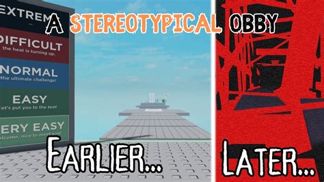 Roblox A Stereotypical Obby Youtube