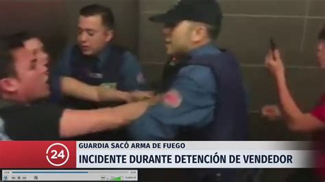 Guardia Saca Un Arma Durante Confuso Incidente En El Metro 24 Horas