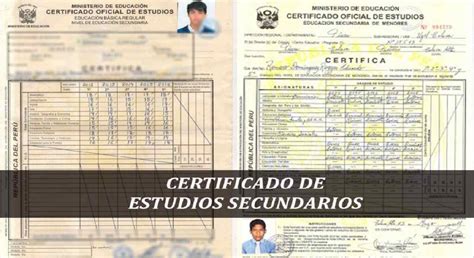 Certificado De Estudios Secundarios C Mo Puedo Descargarlos Gratis