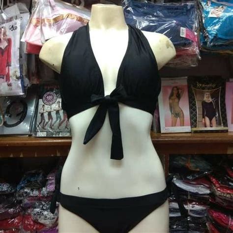 Jual Bikini Baju Renang Wanita Bra Set Celana Dalam Swimming Tali Ikat Jakarta Utara