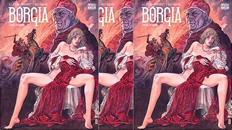 Livro Bórgia do autor Alejandro Jodorowsky e Milo Manara intrigas