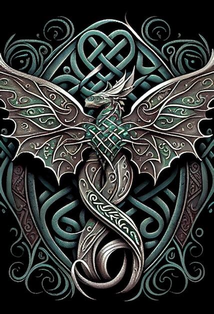 Celtic Knot Dragons