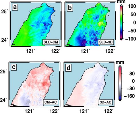 Ad Deformation Maps Of D InSAR Of The 20190904 0928 With Conventional